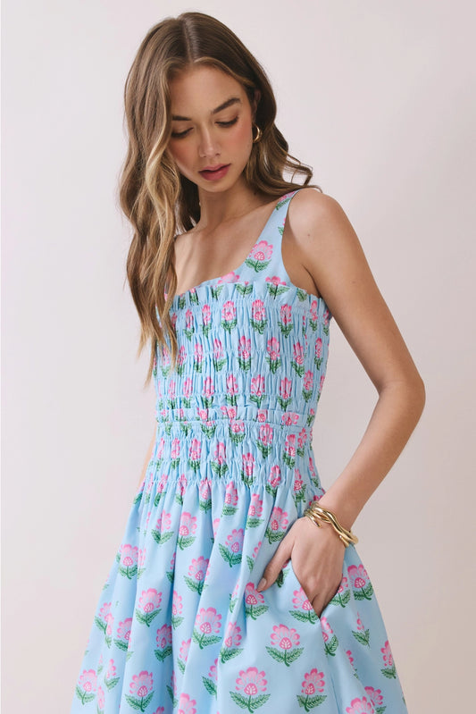 Petals & Promises Mini Dress