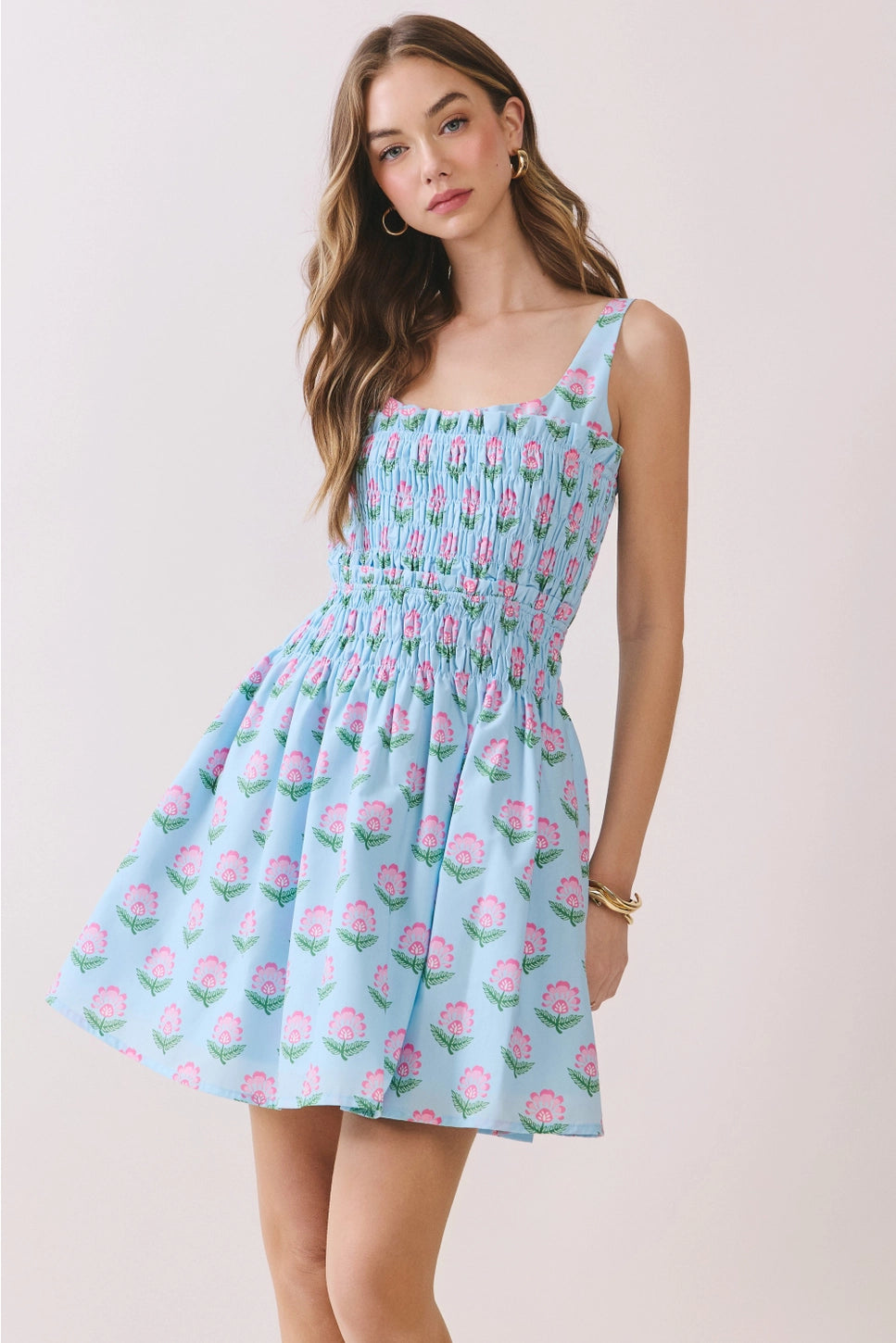 Petals & Promises Mini Dress