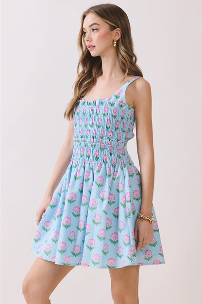 Petals & Promises Mini Dress