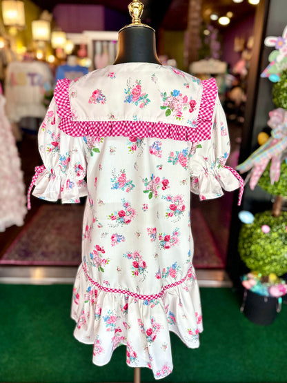 Sweet Spring Picnic Mini Dress