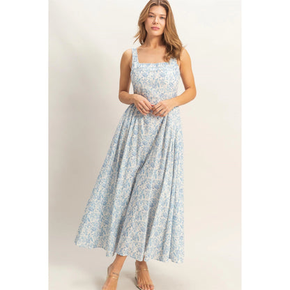 Whispered Elegance Midi Dress