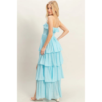 Ocean Whisper Maxi Dress