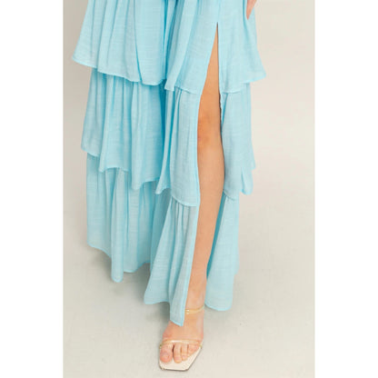 Ocean Whisper Maxi Dress