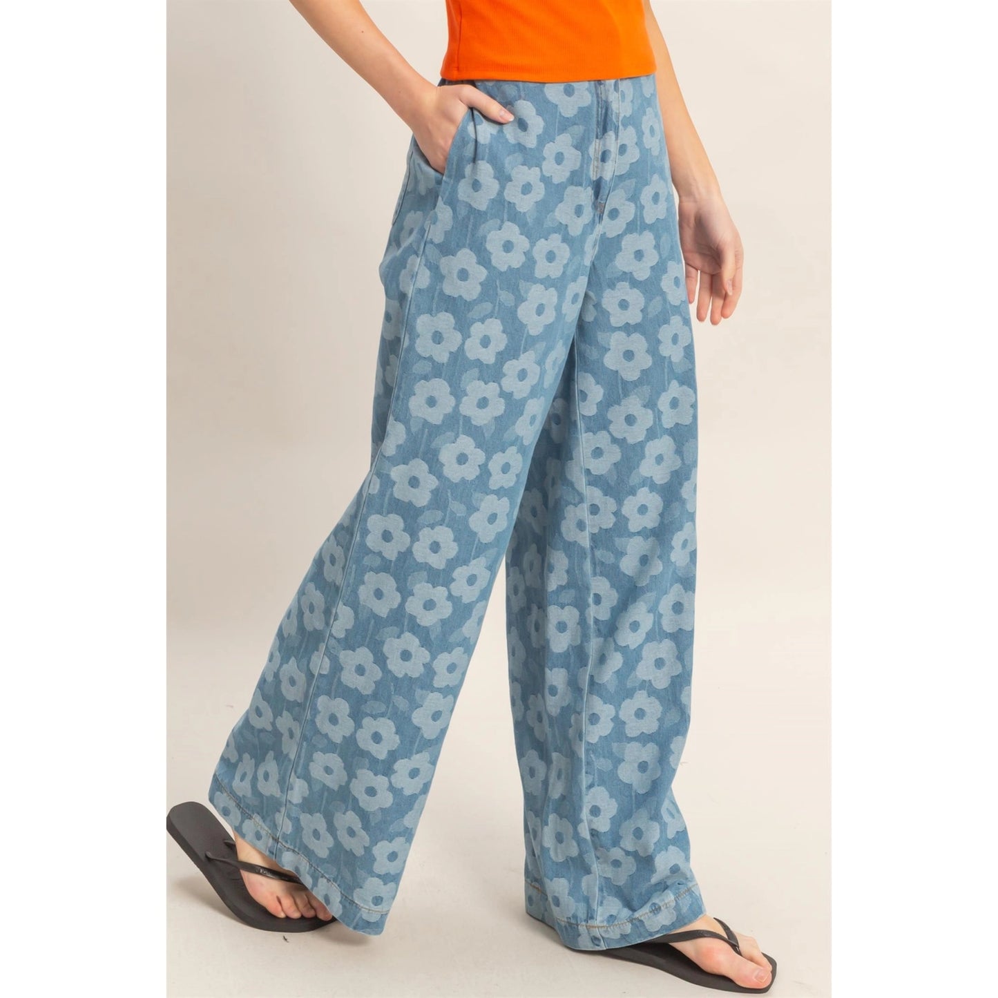 Daisy Days Wide-leg Pants