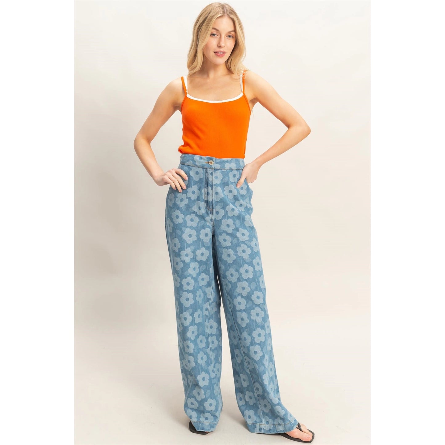 Daisy Days Wide-leg Pants