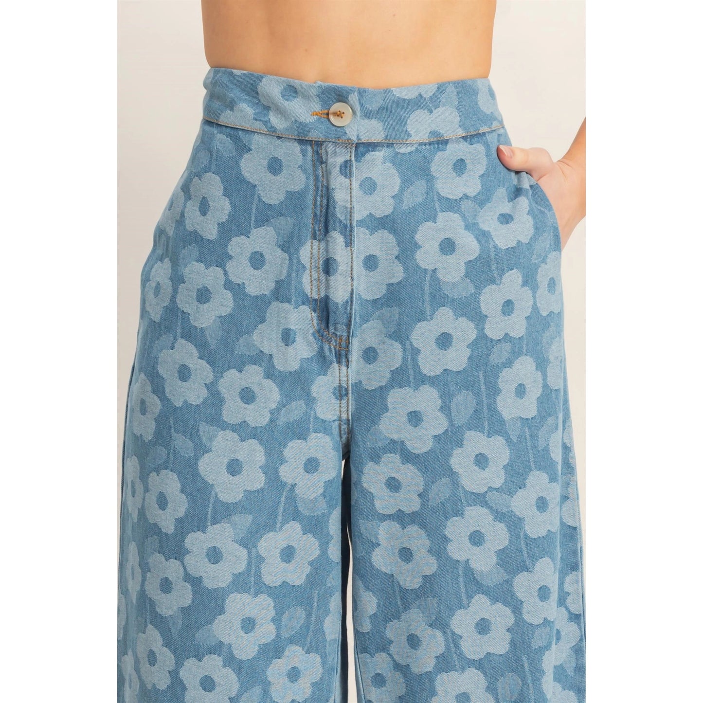 Daisy Days Wide-leg Pants