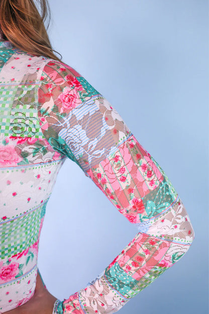 Heirloom Patchwork Lace Top