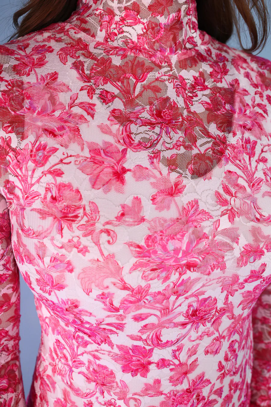Pink Romance Lace Top