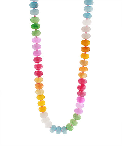 Semi-Precious Stone Beaded Necklace