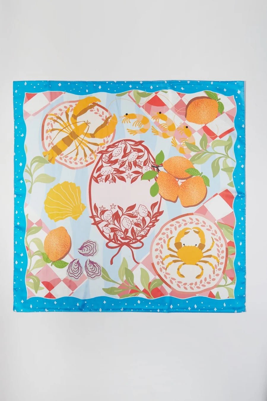 Seaside Feast Bandana Scarf