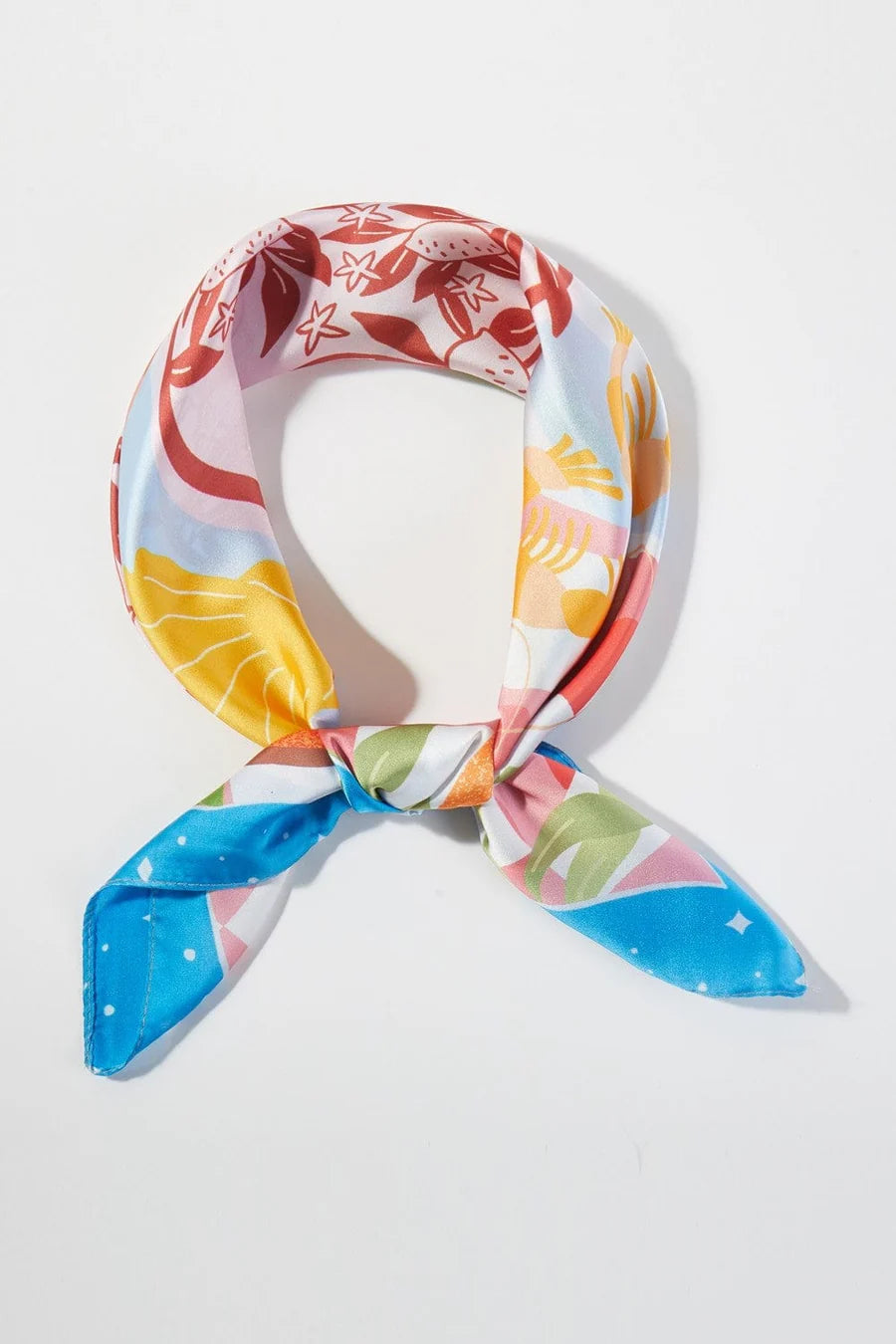 Seaside Feast Bandana Scarf