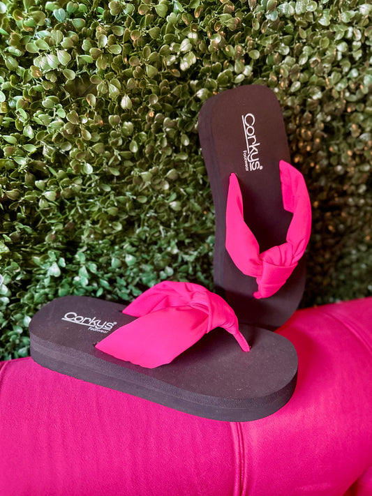 Corky’s “You Go Girl” Sandals - Pink