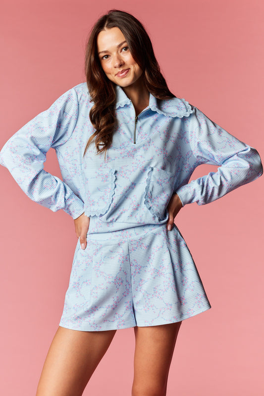 Light Blue Pretty in Petals Set