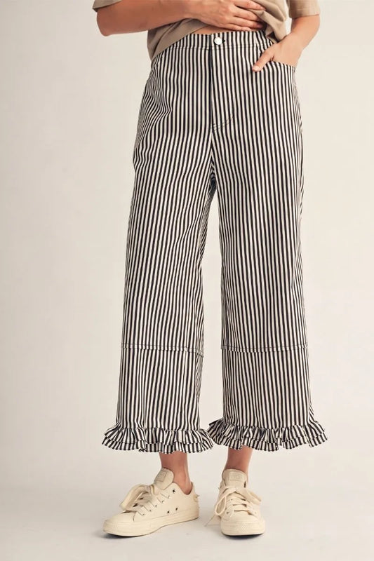 Autumn Avenue Striped Pants