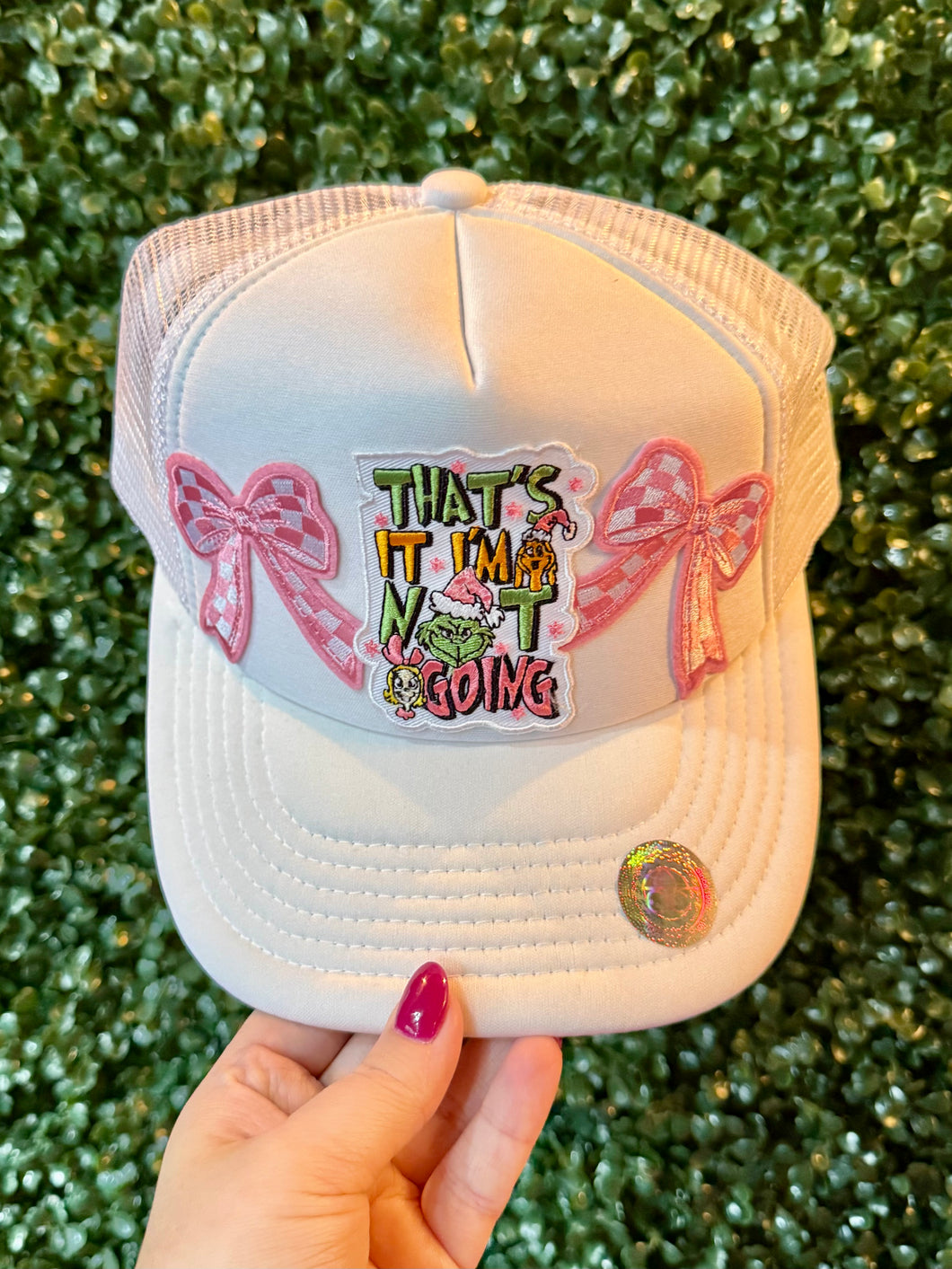 That’s It I’m Not Going Grinch Cap