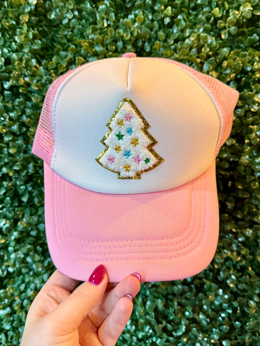 Christmas Tree Trucker Cap