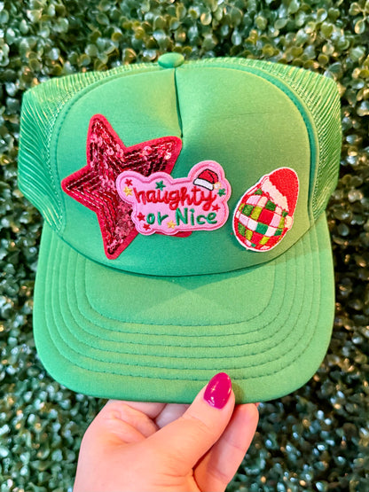 Naughty or Nice Cap