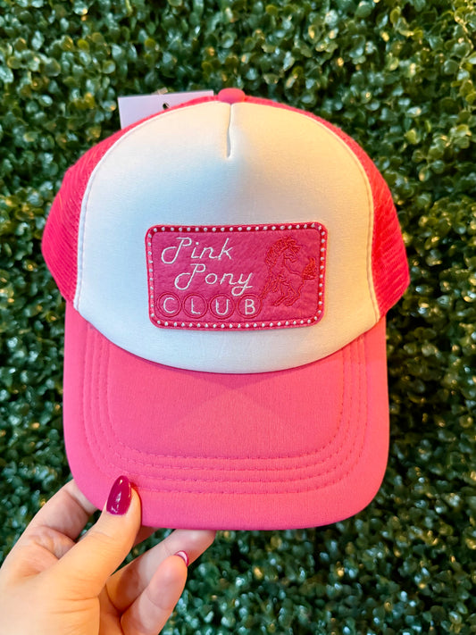 Pink Pony Club Trucker Cap