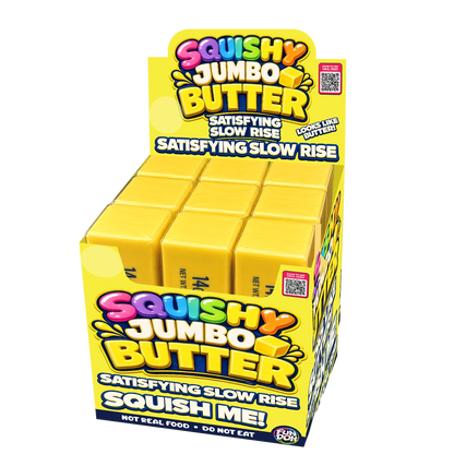 10” Jumbo Butter Slow Rise Squishy Toy
