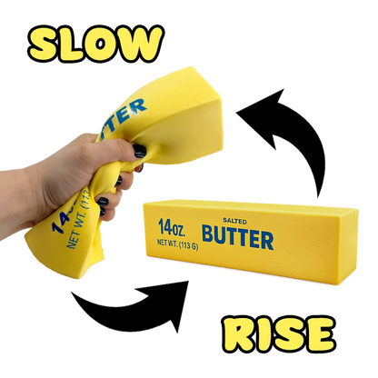 10” Jumbo Butter Slow Rise Squishy Toy