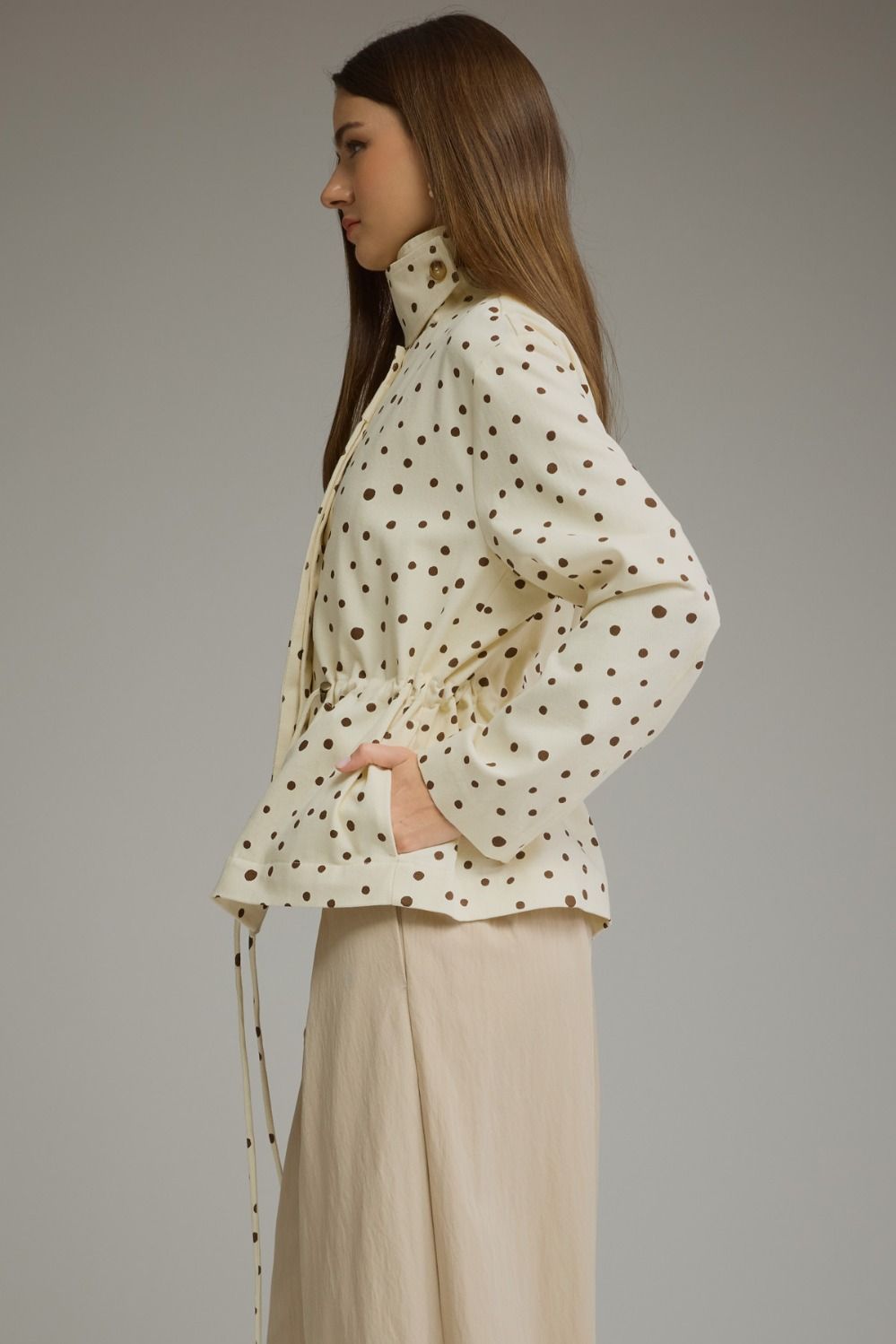 Polka Dot Poise Jacket