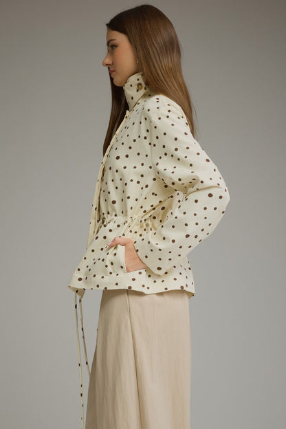 Polka Dot Poise Jacket