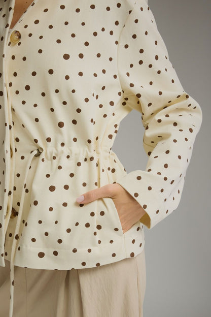 Polka Dot Poise Jacket