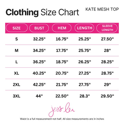 Jess Lea Boo Bows Mesh Top