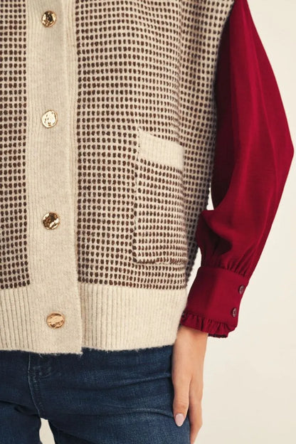 Harvest Charm Sweater Vest