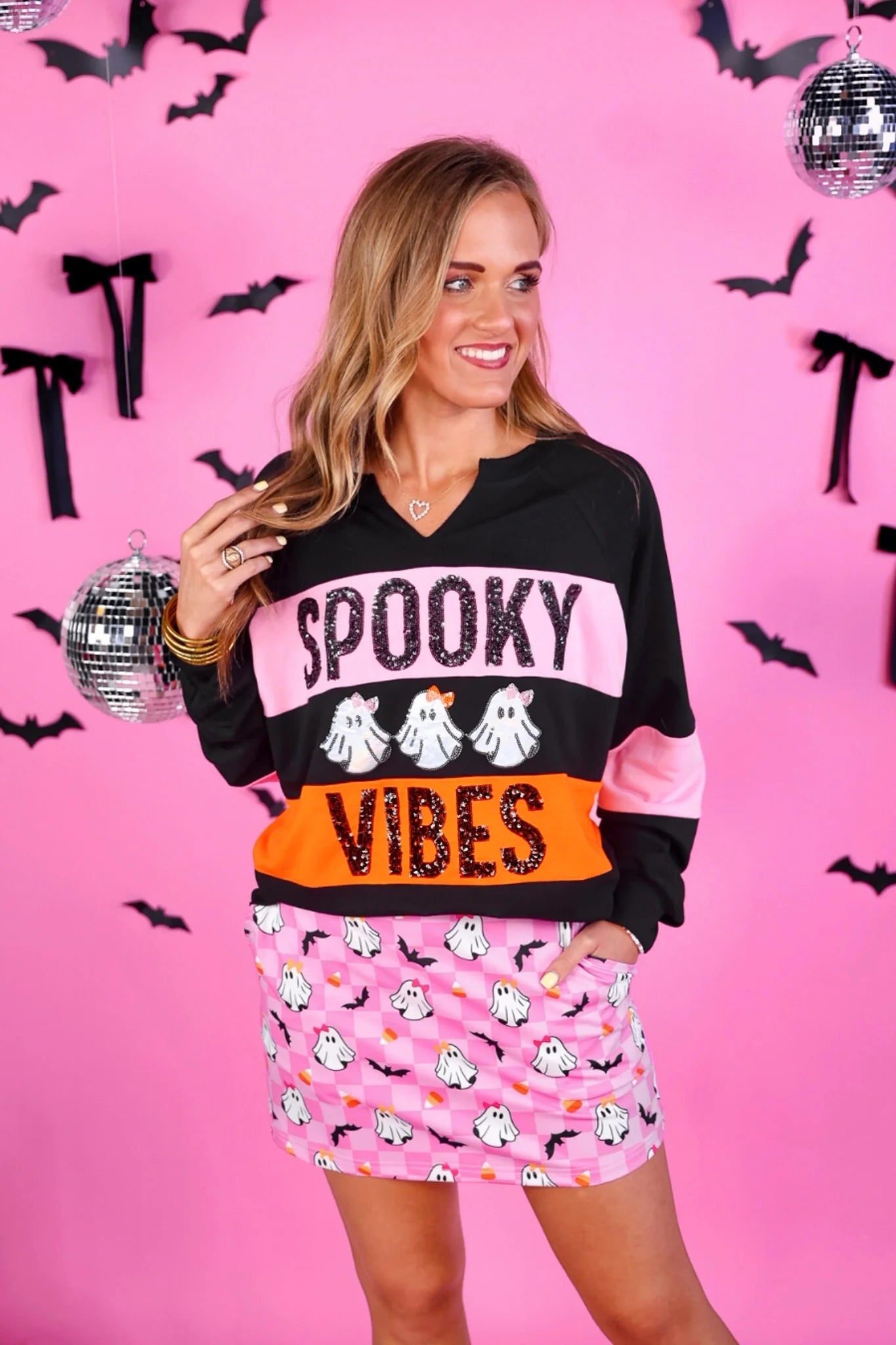 Jess Lea Spooky Vibes Pullover
