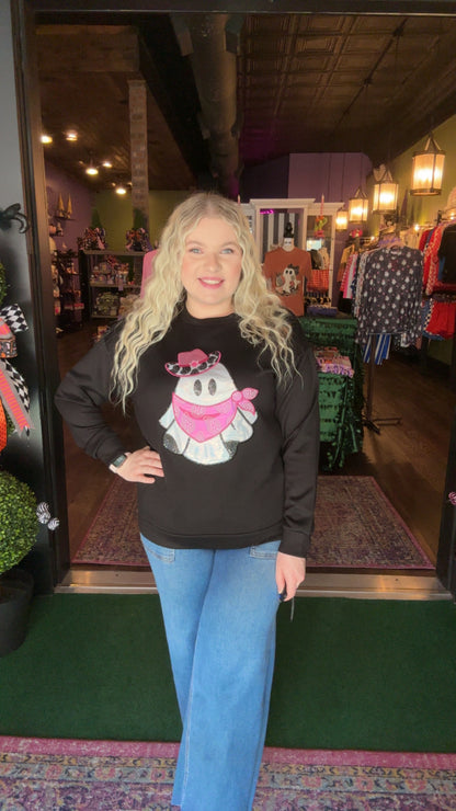 Yee Haw Gigi The Ghost Pullover