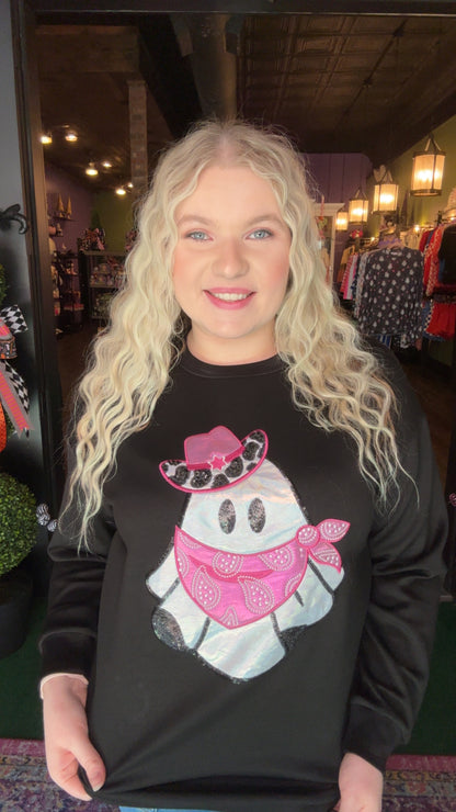Yee Haw Gigi The Ghost Pullover