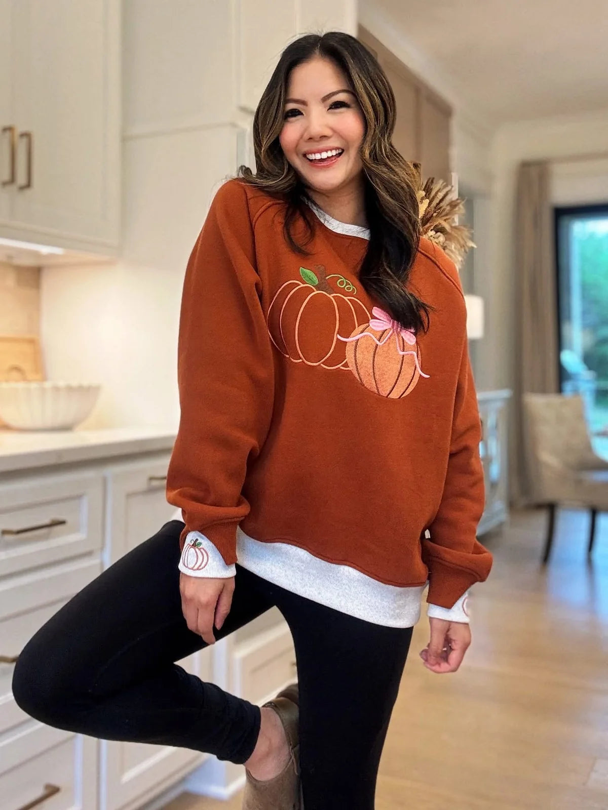 Pretty Little Pumpkins LayerPop Sweatshirt