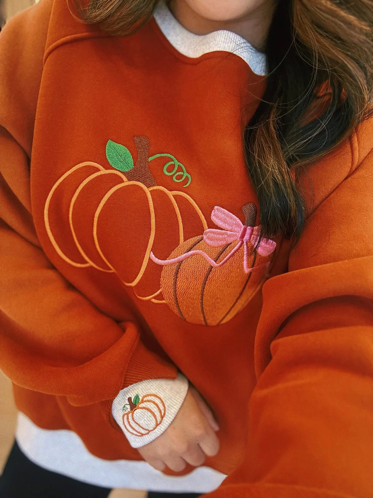 Pretty Little Pumpkins LayerPop Sweatshirt