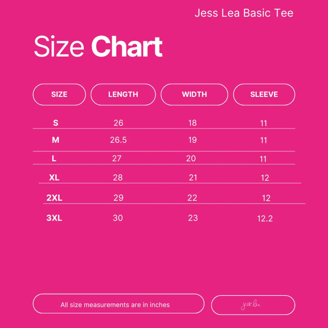 Jess Lea Hot Pink Basic Top