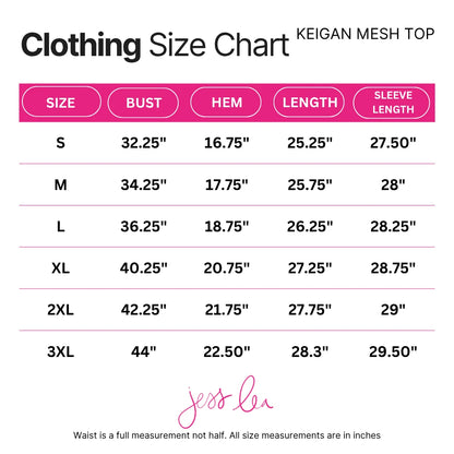 Christmas Treats Mesh Top