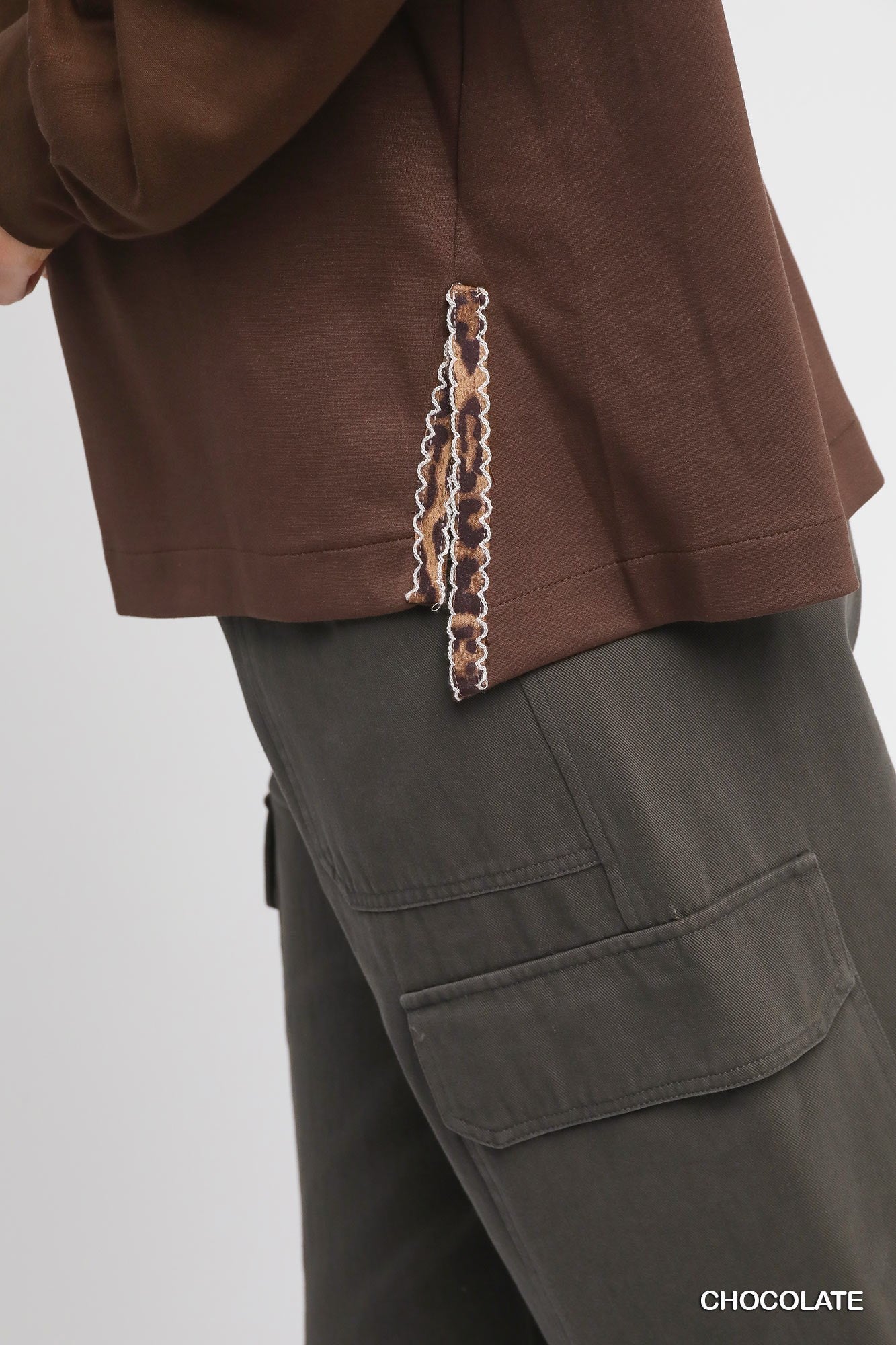 Chocolate Luxeknit Oversized Pullover