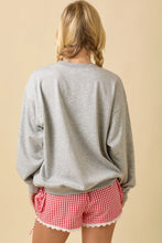 Load image into Gallery viewer, Game Day CHEER Patchwork Crewneck
